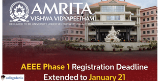 AEEE Phase 1 Registration Deadline Extended to January 21; Check Details Here